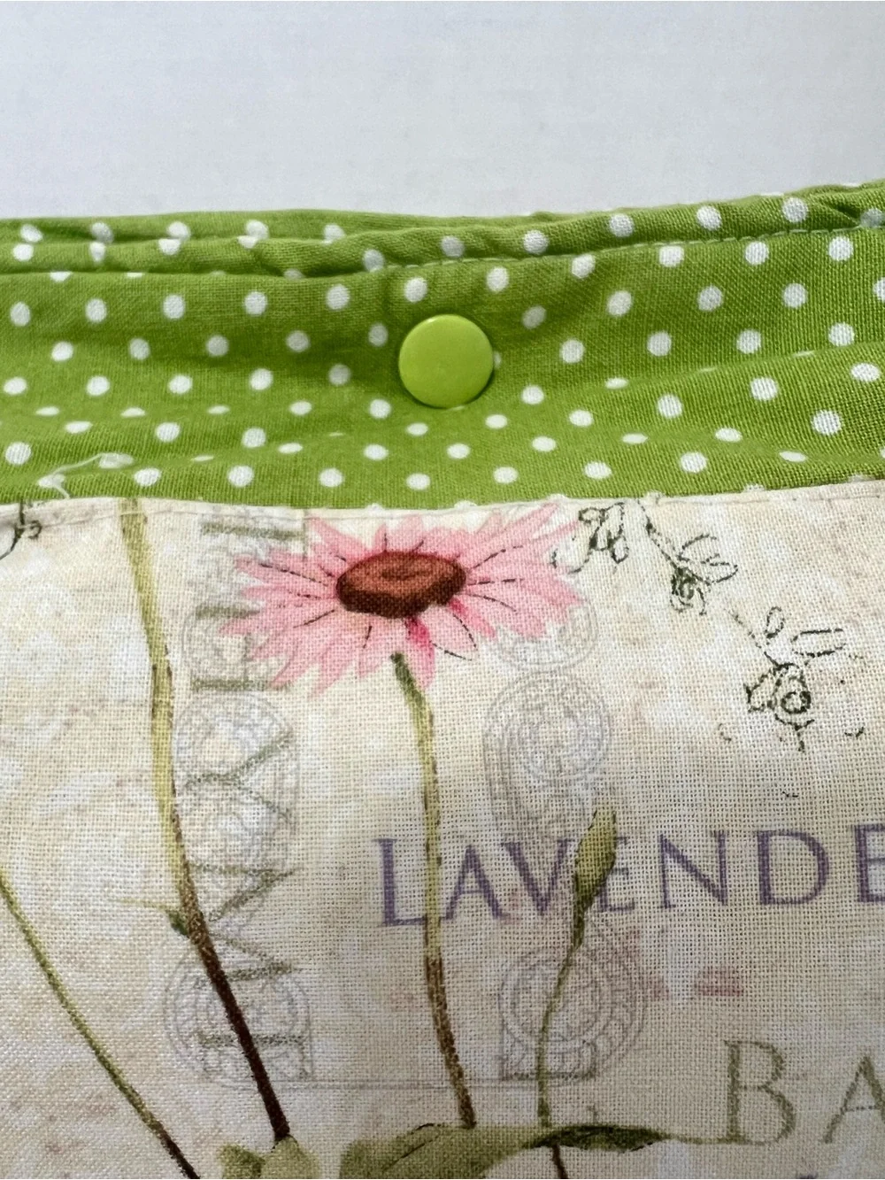 Handmade Floral Herb Garden Girl Prairie Cottagecore Bloomcore Handbag Tote Bag